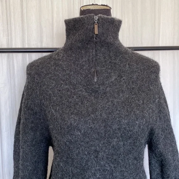 Peruvian Link 100% Alpaca men’s 1/4 zip cozy, soft, comfy pullover Size L - Picture 6 of 17